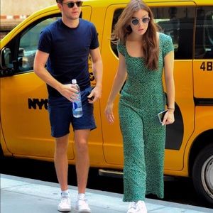 Reformation Belgium Jumpsuit in Pine